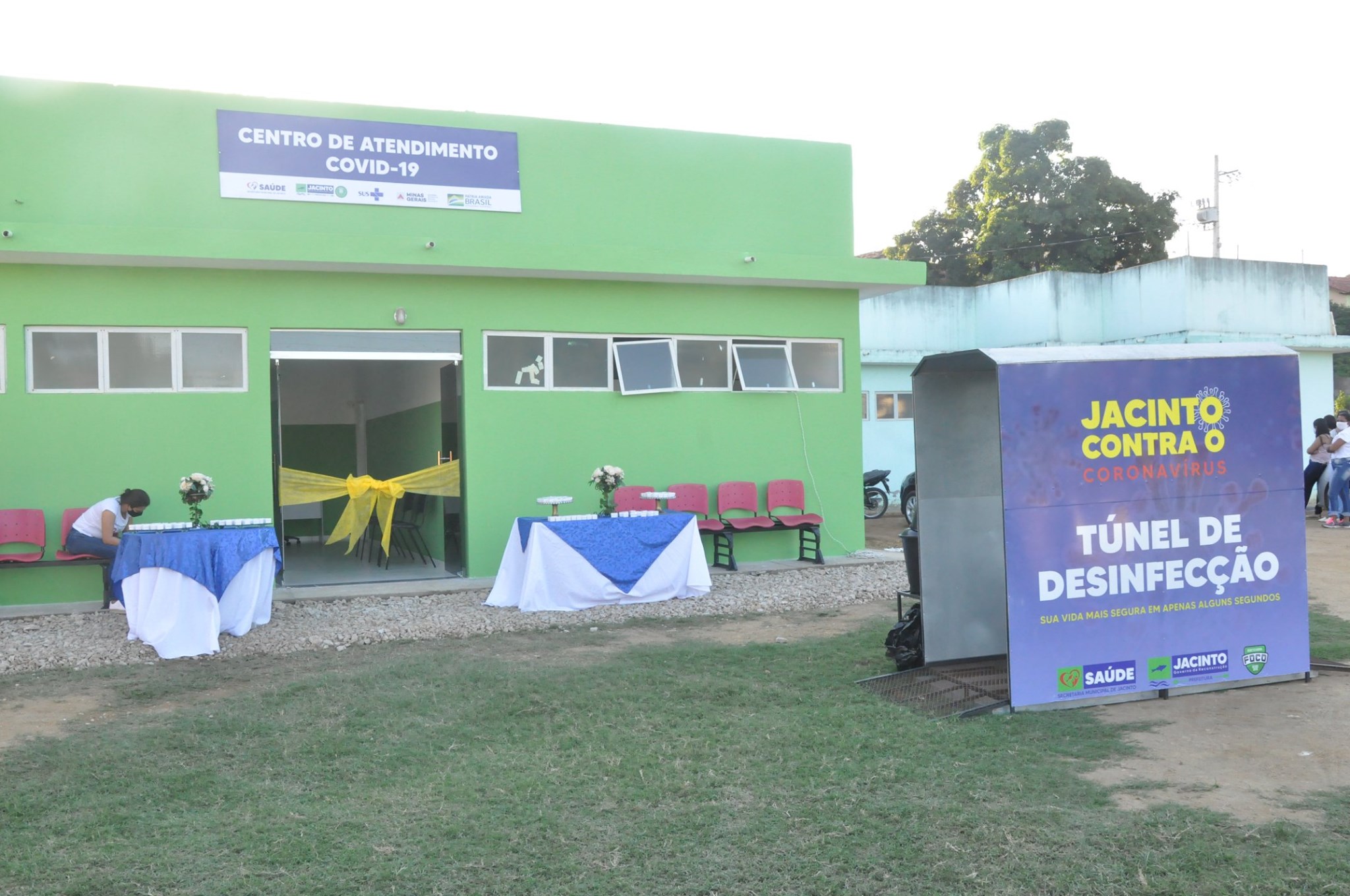 PRIMEIRO CENTRO DE ATENDIMENTO COVID-19 DE MINAS GERAIS