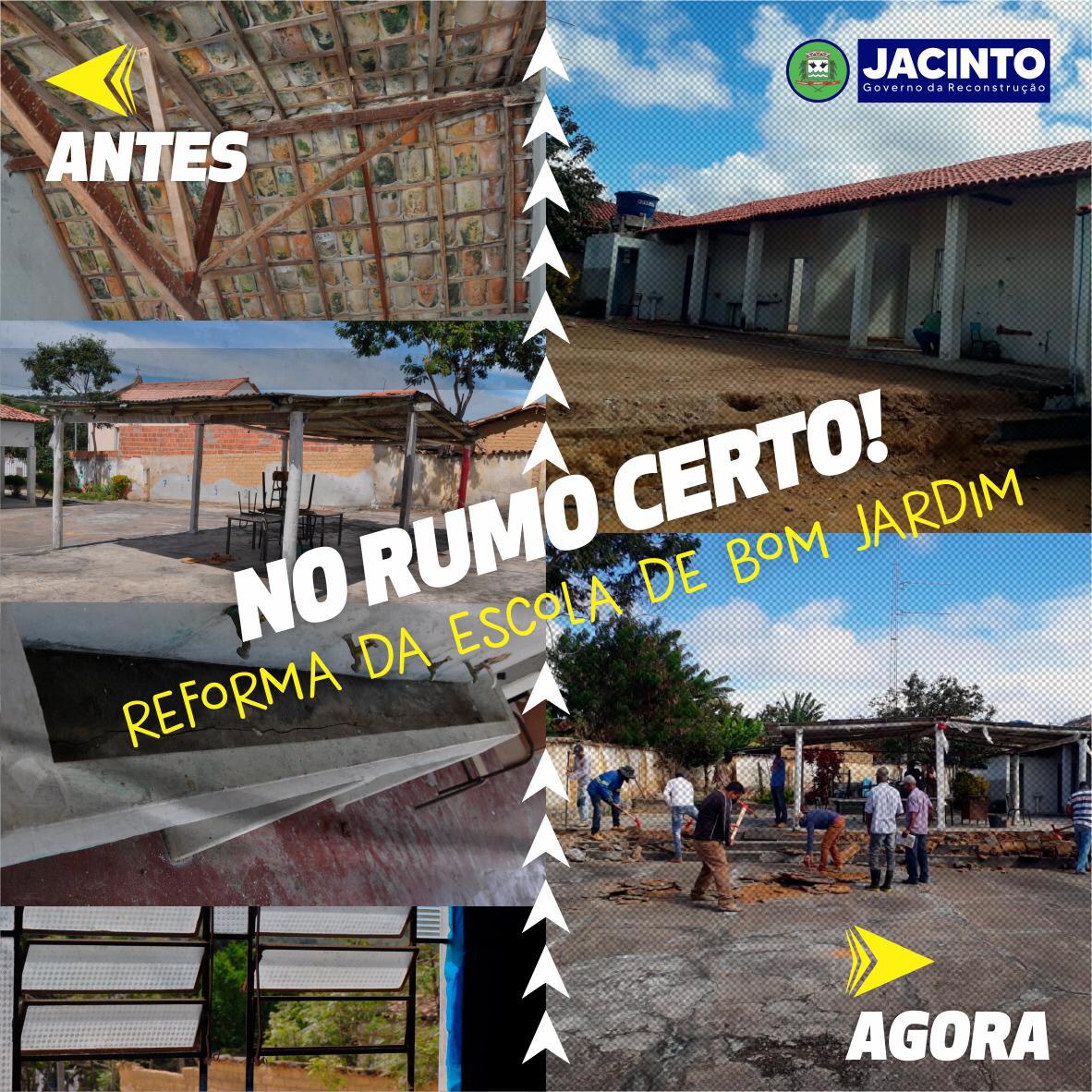 REFORMA DA ESCOLA DE BOM JARDIM