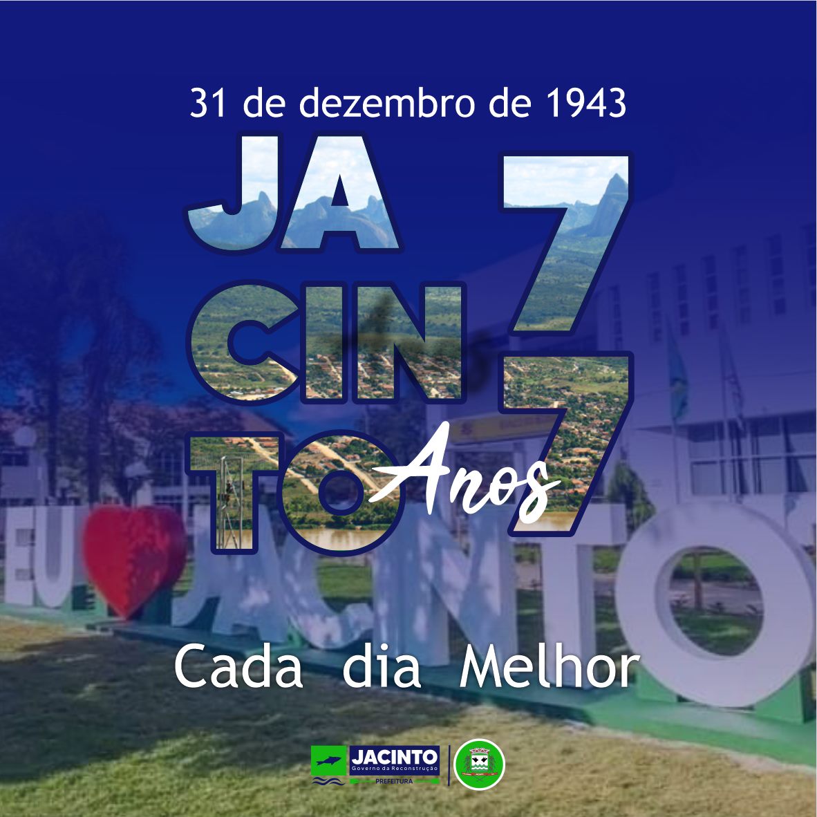 77 anos de muita história.