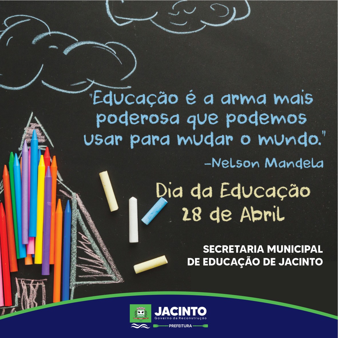 Parabéns ao profissionais de educação.