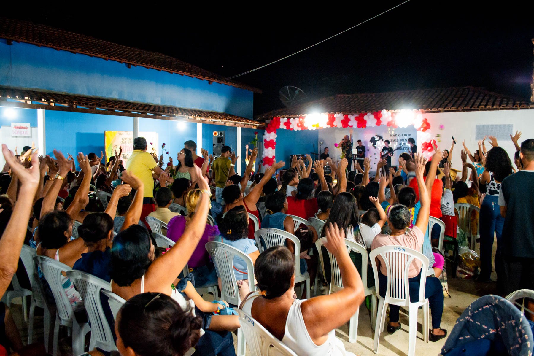 A Secretaria Municipal de Assistência Social e o CRAS realizaram na noite da última quinta (12).