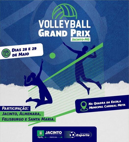 Vem aí, Volleyball Grand Prix. Não percam!